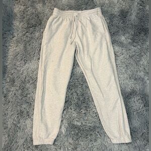aritzia TNA cozy boyfriend sweatpants